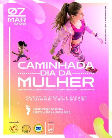 Caminhada do Dia da Mulher