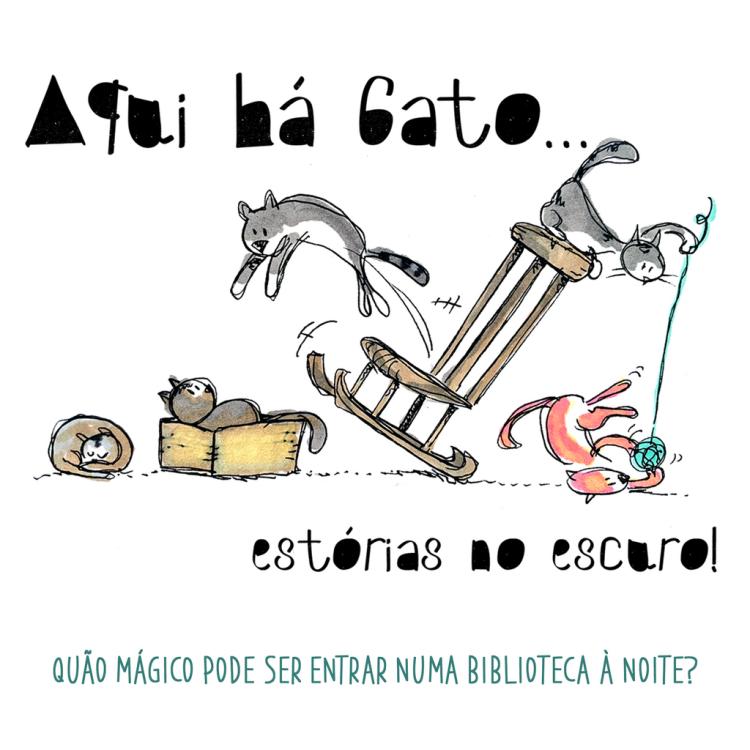 AQUI HÁ GATO: estórias no escuro!