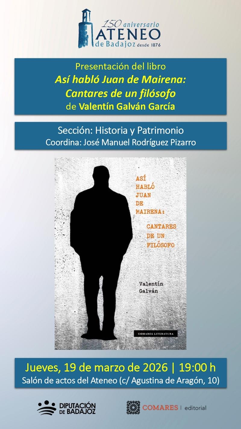 Presentación del libro «Así habló Juan de Mairena: Cantares de un filósofo»