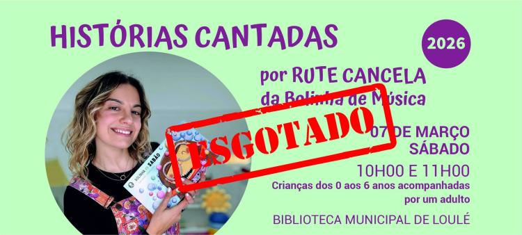 'Histórias Cantadas' por Rute Cancela da Bolinha de Música