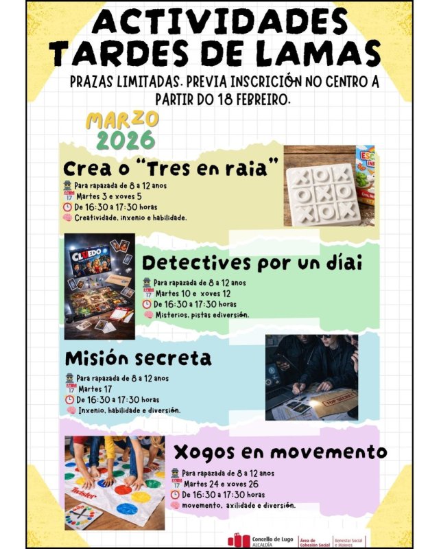 Actividades Tardes de Lamas