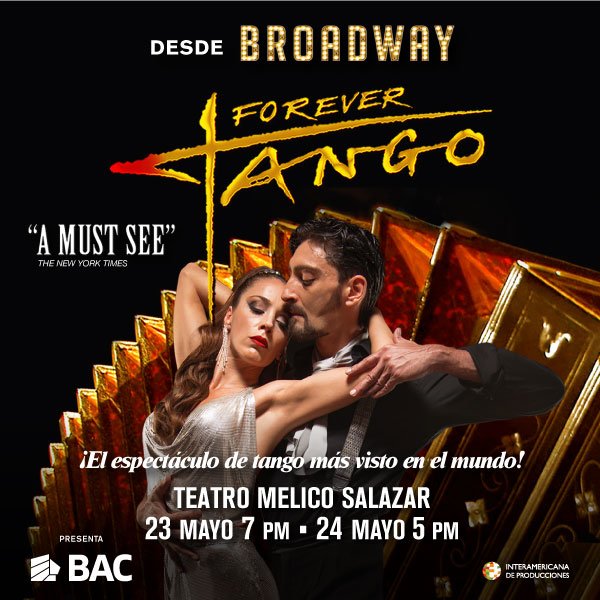 BROADWAY FOREVER TANGO - 24 MAY