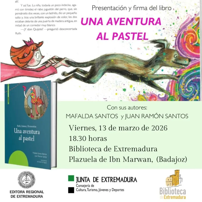 Presentación y firma del libro 'Una aventura al pastel' de Mafalda Santos y Juan Ramón Santos