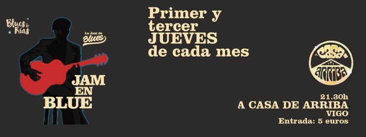 JAM EN BLUE - PRIMER JUEVES MARZO 2026