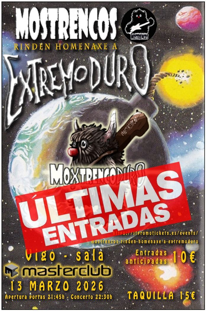 Mostrencos rinden Homenaxe a Extremoduro 