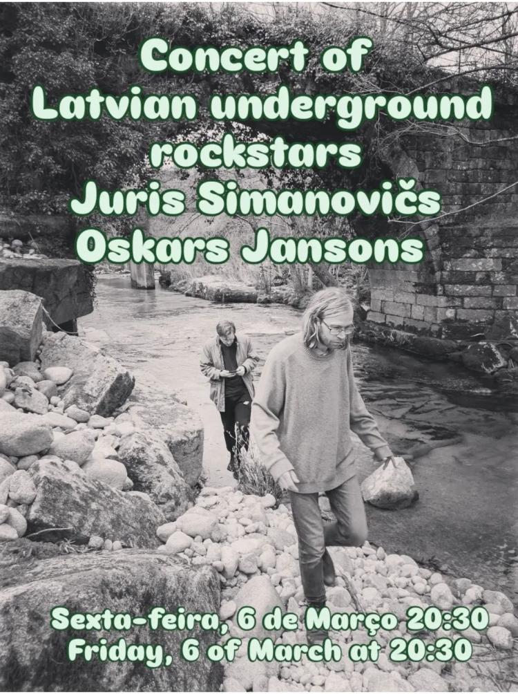 Concert of Latvian underground rockstars