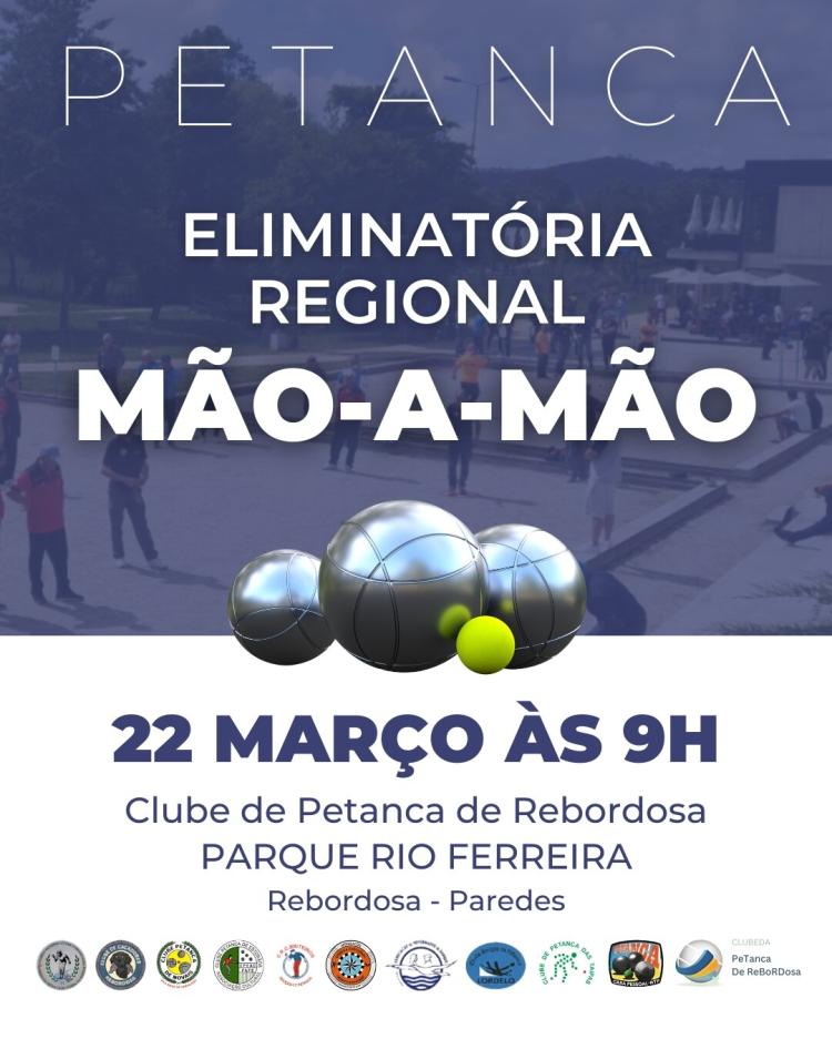 Eliminatória de Mão-a-Mão da Associação de Petanca Zona Norte
