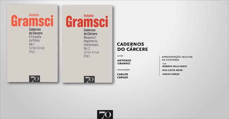 Apresentação da obra «Cadernos do Cárcere», de Antonio Gramsci