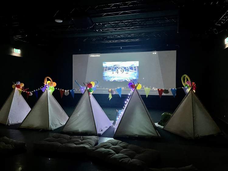 À noite no CAC...de pijama!