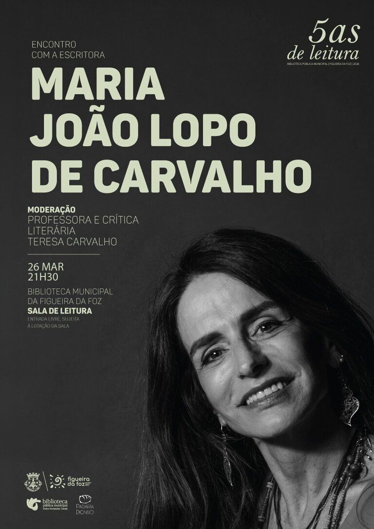 5as de Leitura- Encontro com a escritora Maria João Lopo de Carvalho