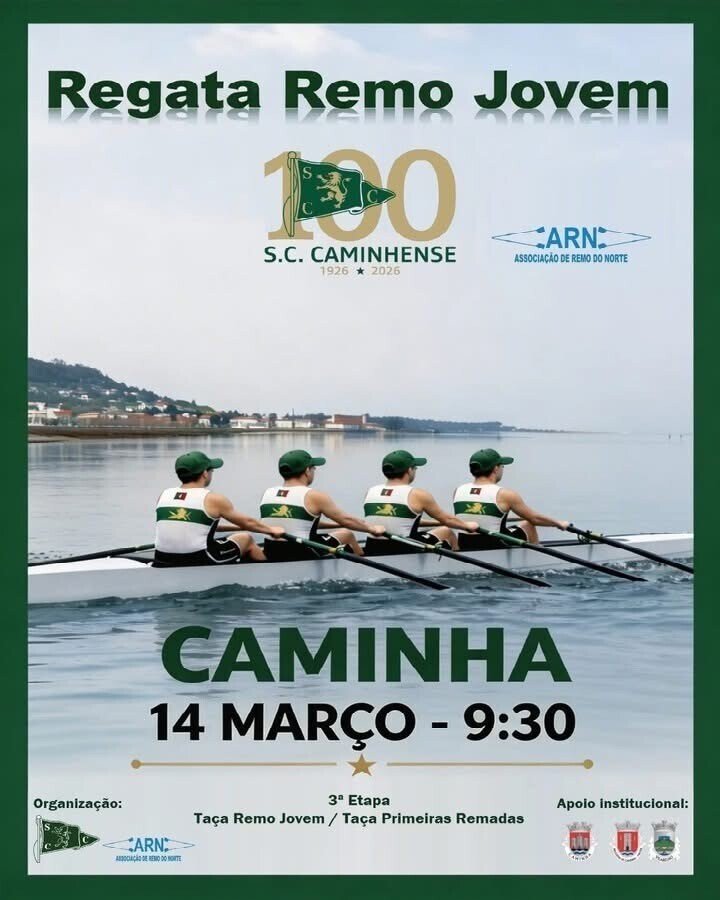 Jornada dupla de Remo em Caminha