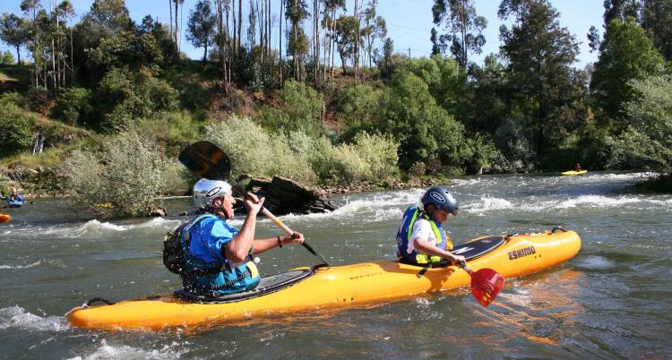 Travessia da Grande Rota do Zêzere em Kayak