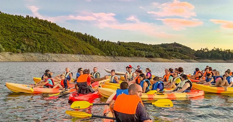 Travessia da Grande Rota do Zêzere em Kayak: Moinho das Freiras - Atalaia Fundeira