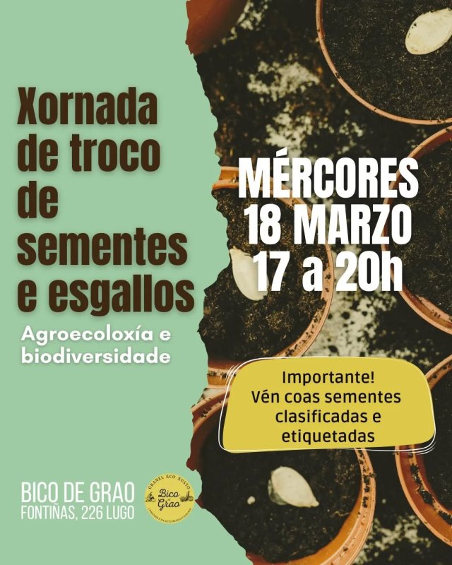 Xornada de troco de semente