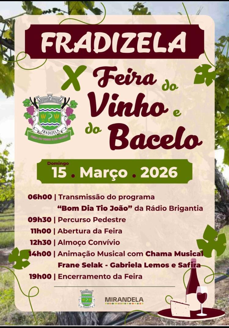 X Feira do Vinho e do Bacelo | Fradizela
