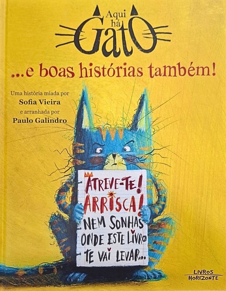 Aqui há gato… e boas histórias também! [Esgotado]