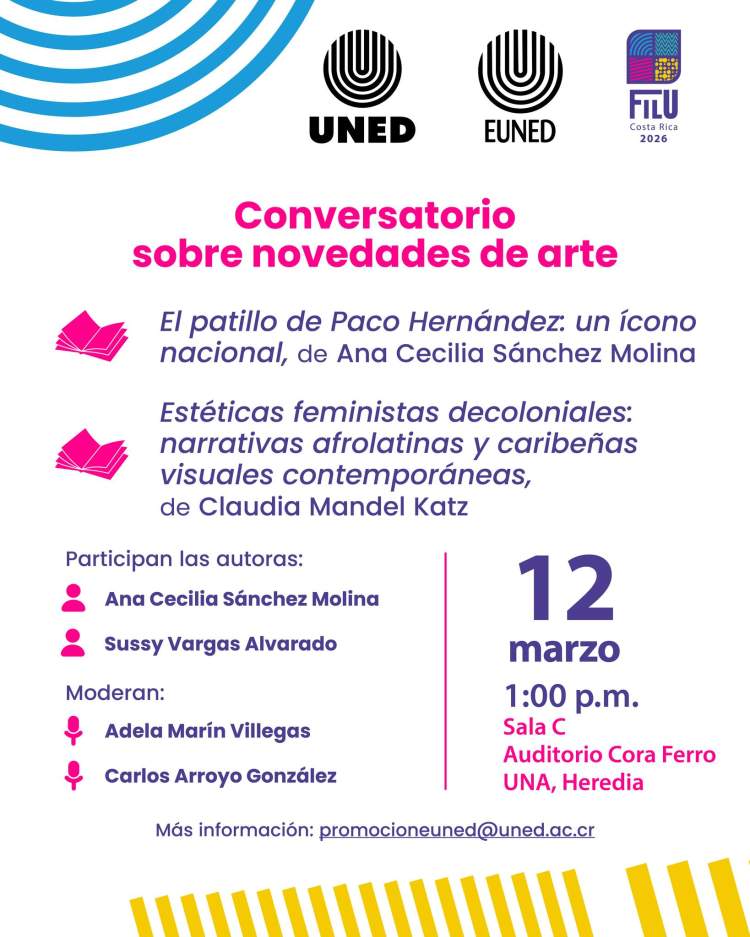 Feria Internacional del Libro Universitario: Conversatorio sobre novedades de arte
