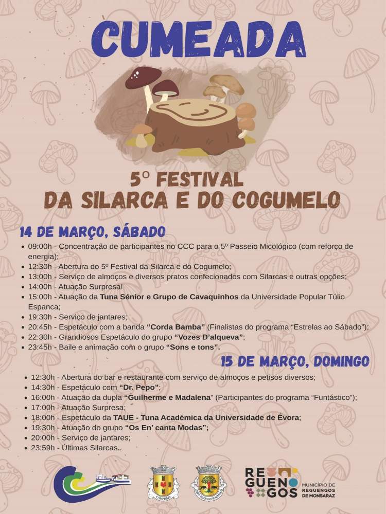 5.º Festival da Silarca e do Cogumelo da Cumeada
