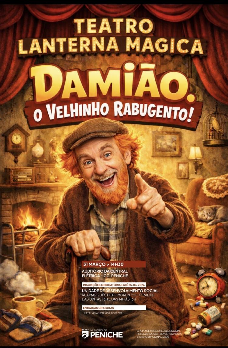 Teatro Lanterna Mágica 'Damião. O Velhinho Rabugento!'