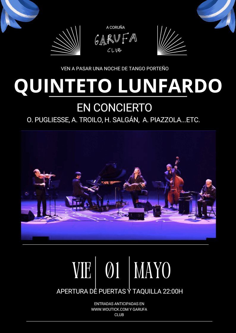 QUINTETO LUNFARDO 'Noche de Tango'