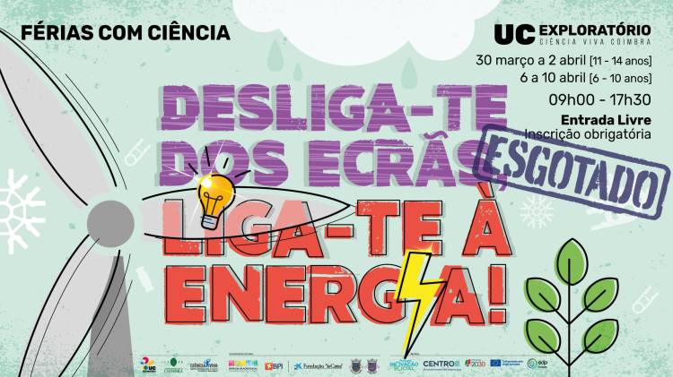Desliga-te dos ecrãs, liga-te à energia!