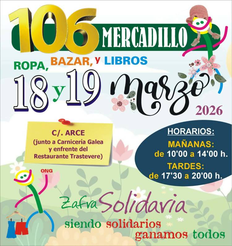 106 Mercadillo Ropa, Bazar y Libros