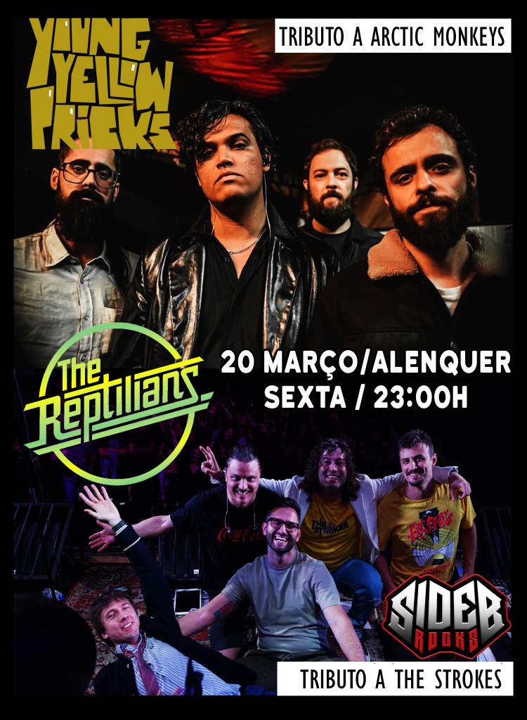 Tributos ARCTIC MONKEYS + THE STROKES - Side B Rocks