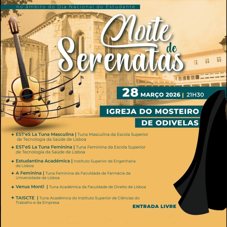 NOITE DE SERENATAS | Dia Nacional do Estudante