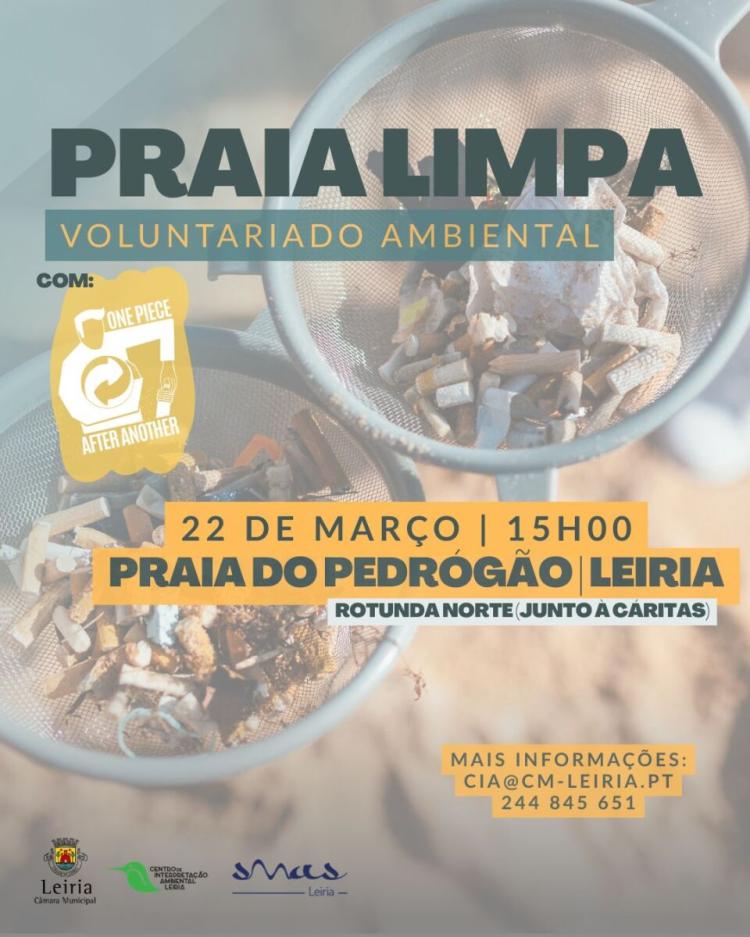 Praia Limpa – voluntariado ambiental