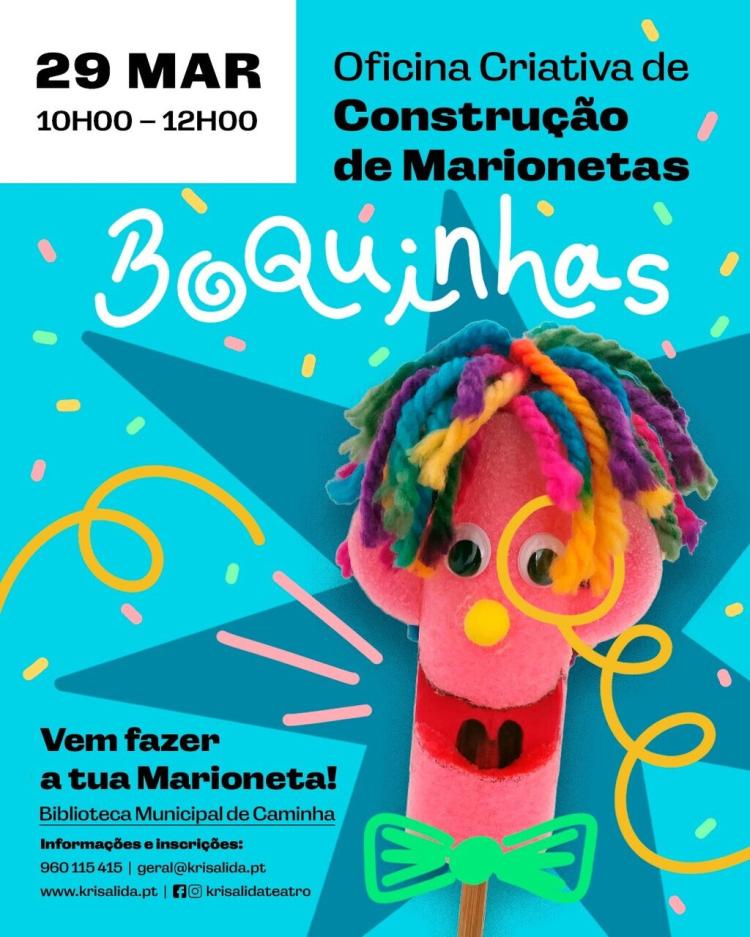 Oficina Criativa de Construção de Marionetas – Boquinhas