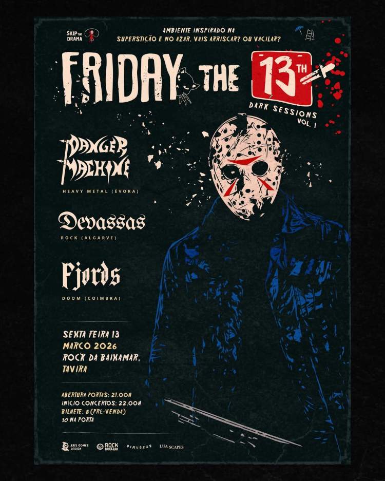 Concerto de Bandas| Rock Metal Danger Machine, Devassas e Fjords