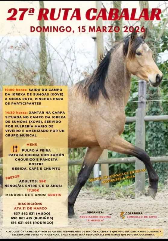 27ª Ruta Cabalar en Xove