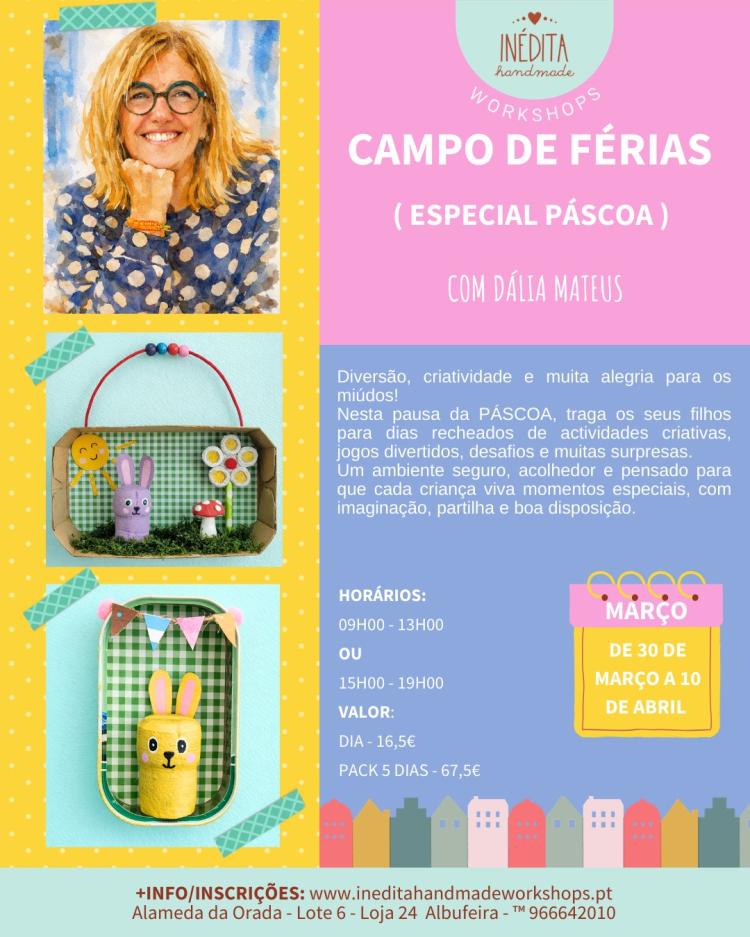 CAMPO de FÉRIAS ESPECIAL PÁSCOA