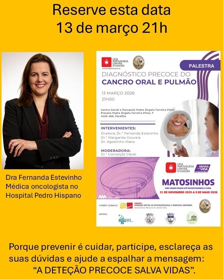 Diagnóstico Precoce do Cancro Oral e Pulmão