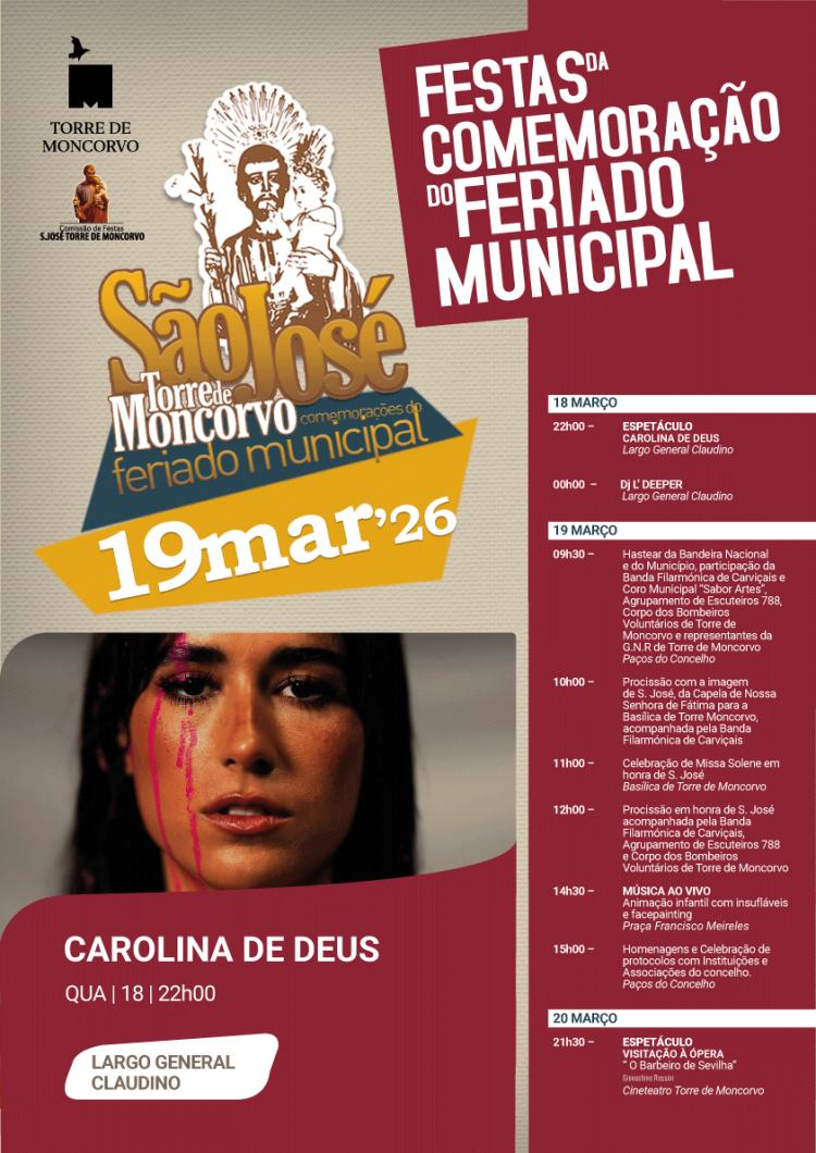 Festividades do Feriado Municipal e Dia de S. José