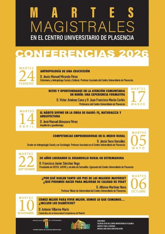 Martes Magistrales en Plasencia