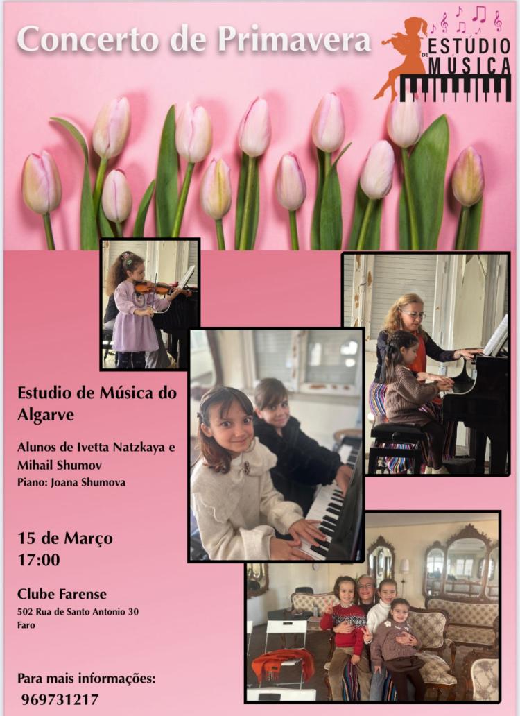 CONCERTO DA PRIMAVERA - ALUNOS DE IVETTA NATZKAYA E MIHAIL ESHUMOV
