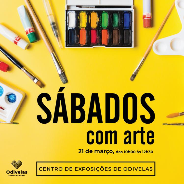 SÁBADOS COM ARTE | Visita interativa com ateliê