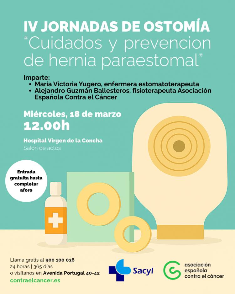 IV Jornada de ostomía: Cuidados y prevención de hernia paraestomal