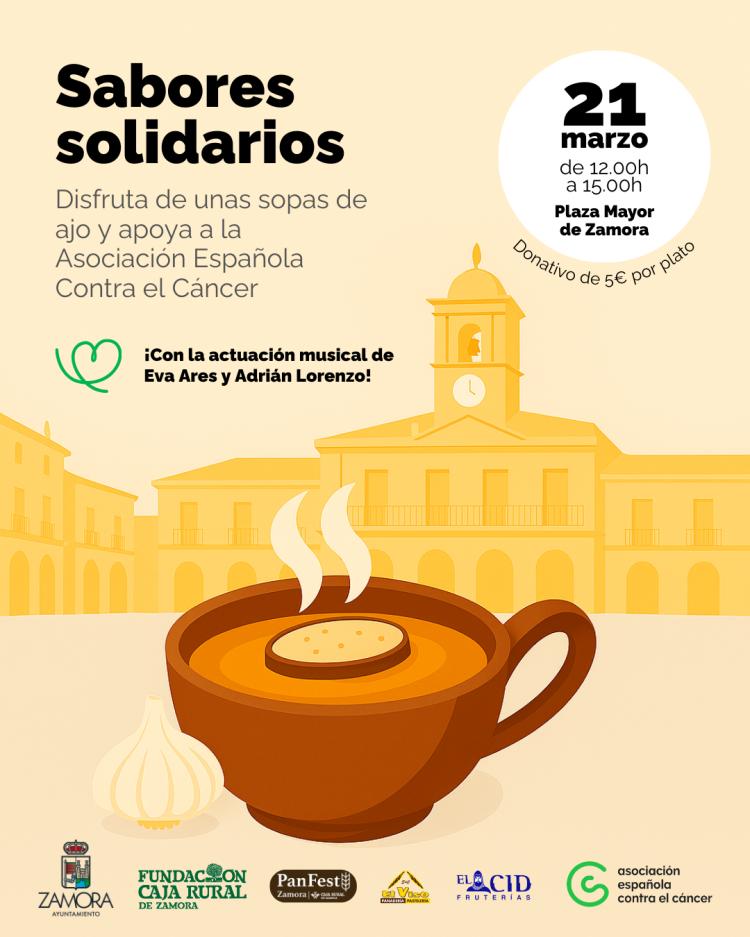 Sabores solidarios: Sopas de ajo
