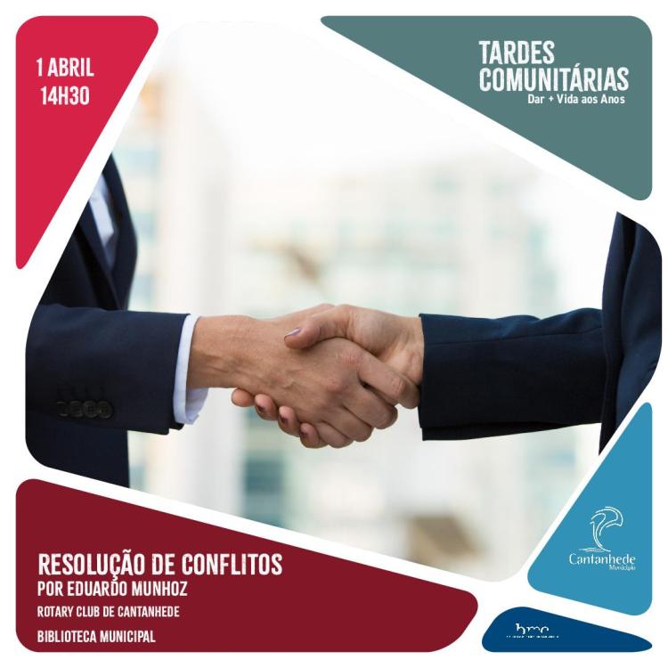Tardes Comunitárias - Resolução de Conflitos por Eduardo Munhoz