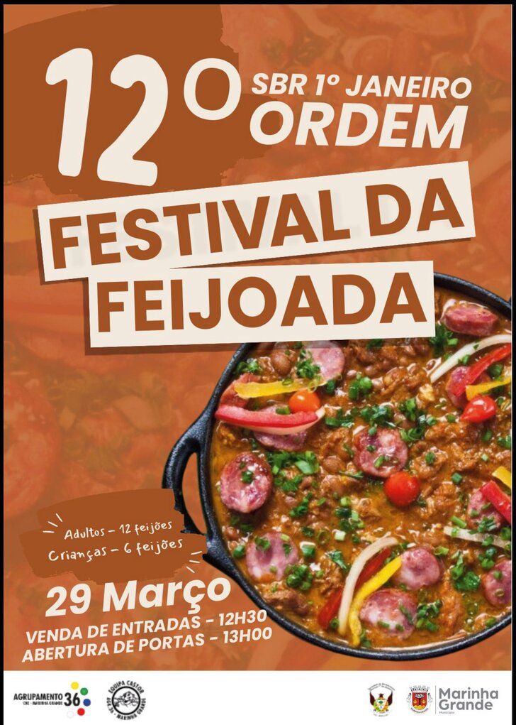 12.º FESTIVAL DA FEIJOADA