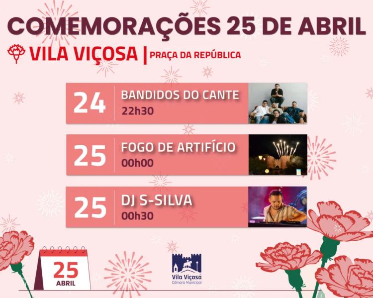 Comemorações 25 de Abril