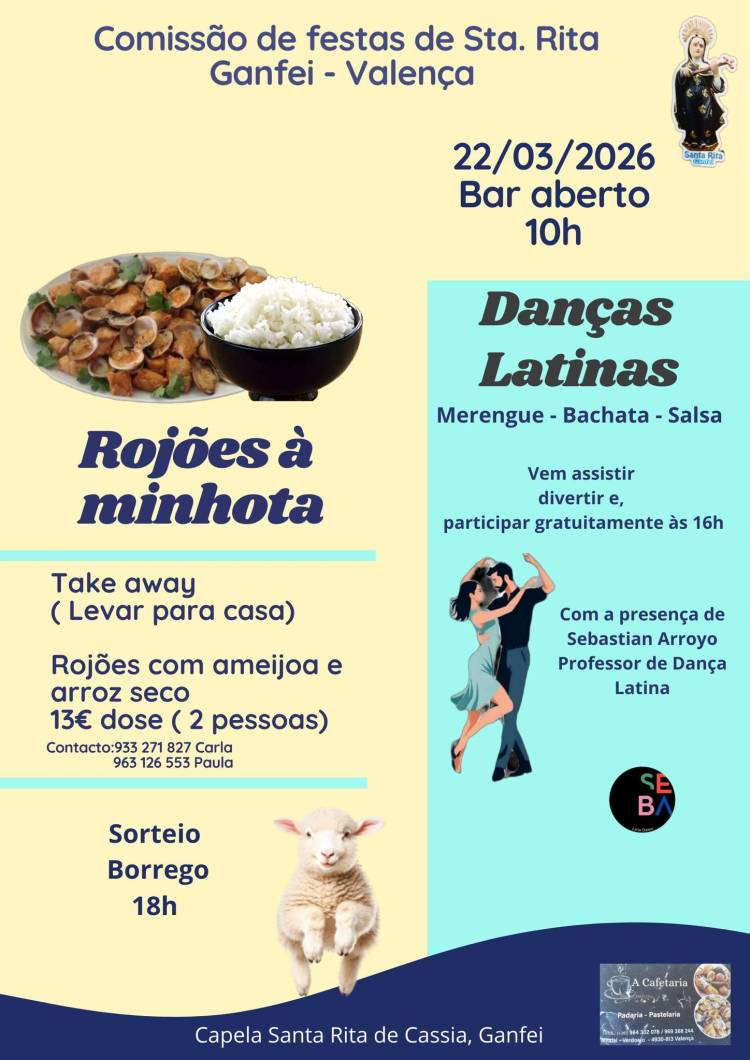 Danças Latinas em Ganfei