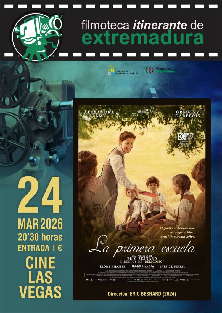 Filmoteca de Extremadura 'La primera escuela' Una película de Éric Besnard