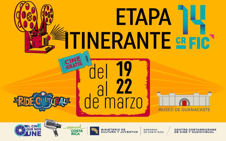 CRFIC 14 inicia su etapa itinerante con funciones de cine en Liberia, Guanacaste.