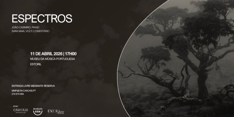 'Espectros', concerto pelo pianista João Casimiro de Almeida