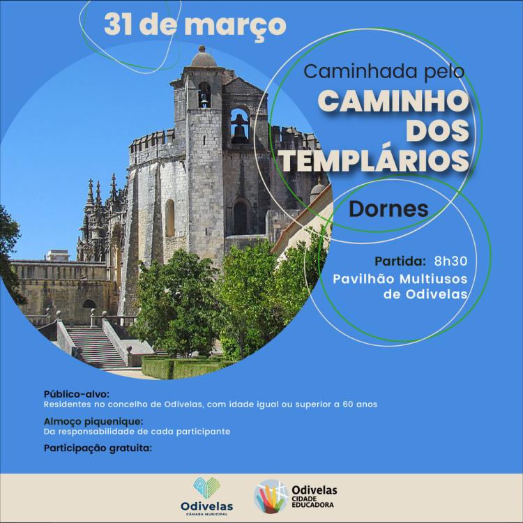 CAMINHADA PELO CAMINHO DOS TEMPLÁRIOS