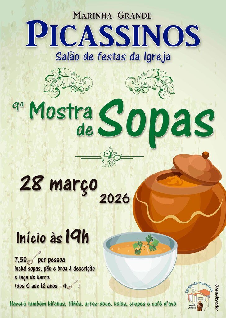 9ª MOSTRA DE SOPAS | Picassinos