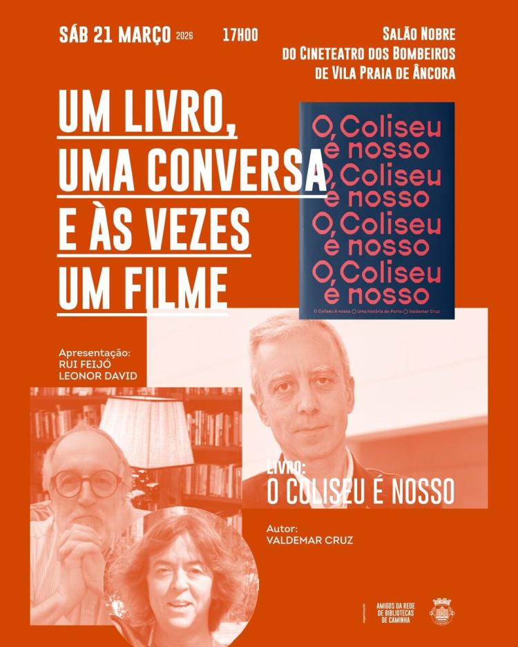 Apresentação do livro 'O Coliseu é Nosso'